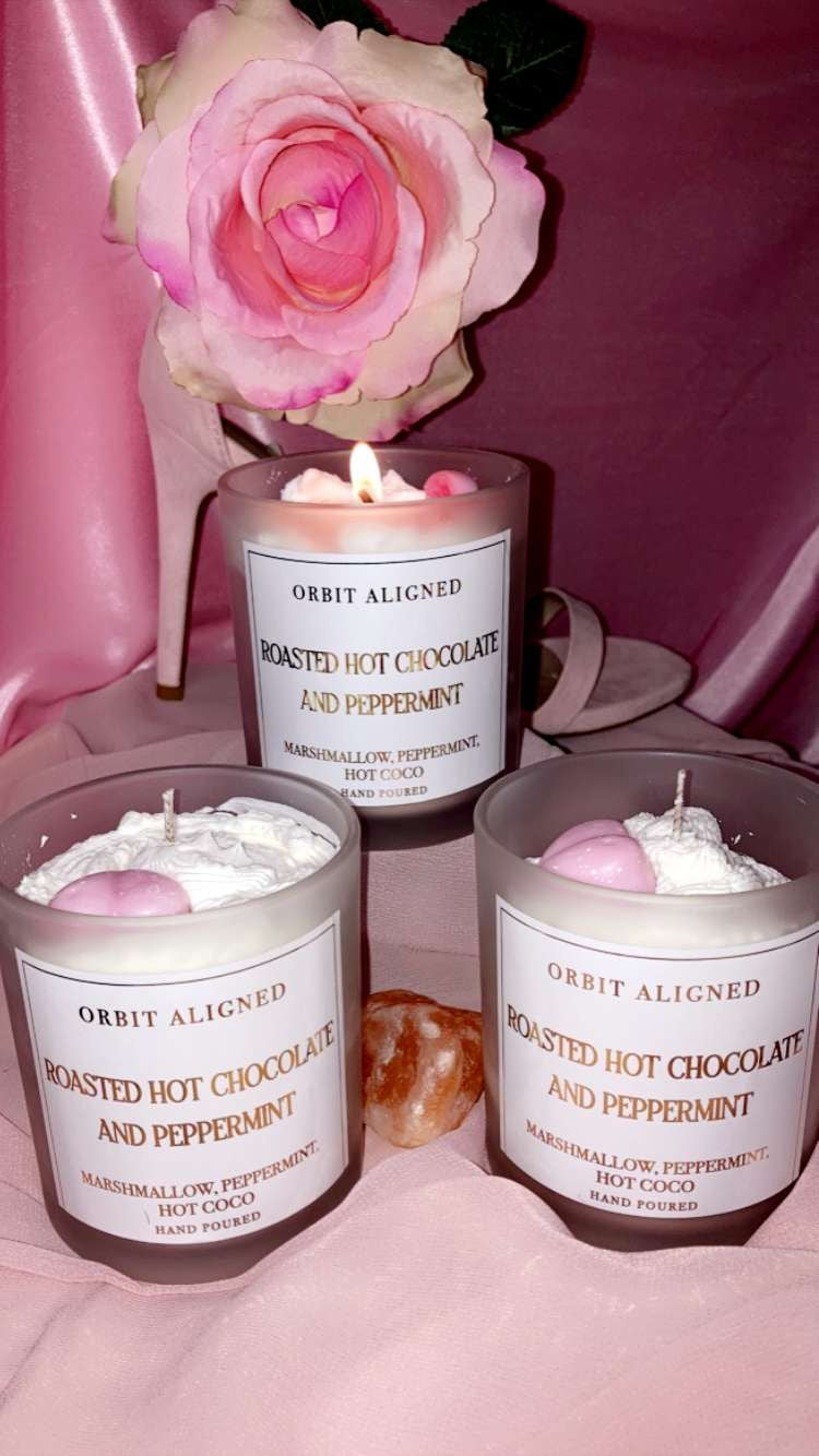 Roasted Hot Chocolate and Peppermint
