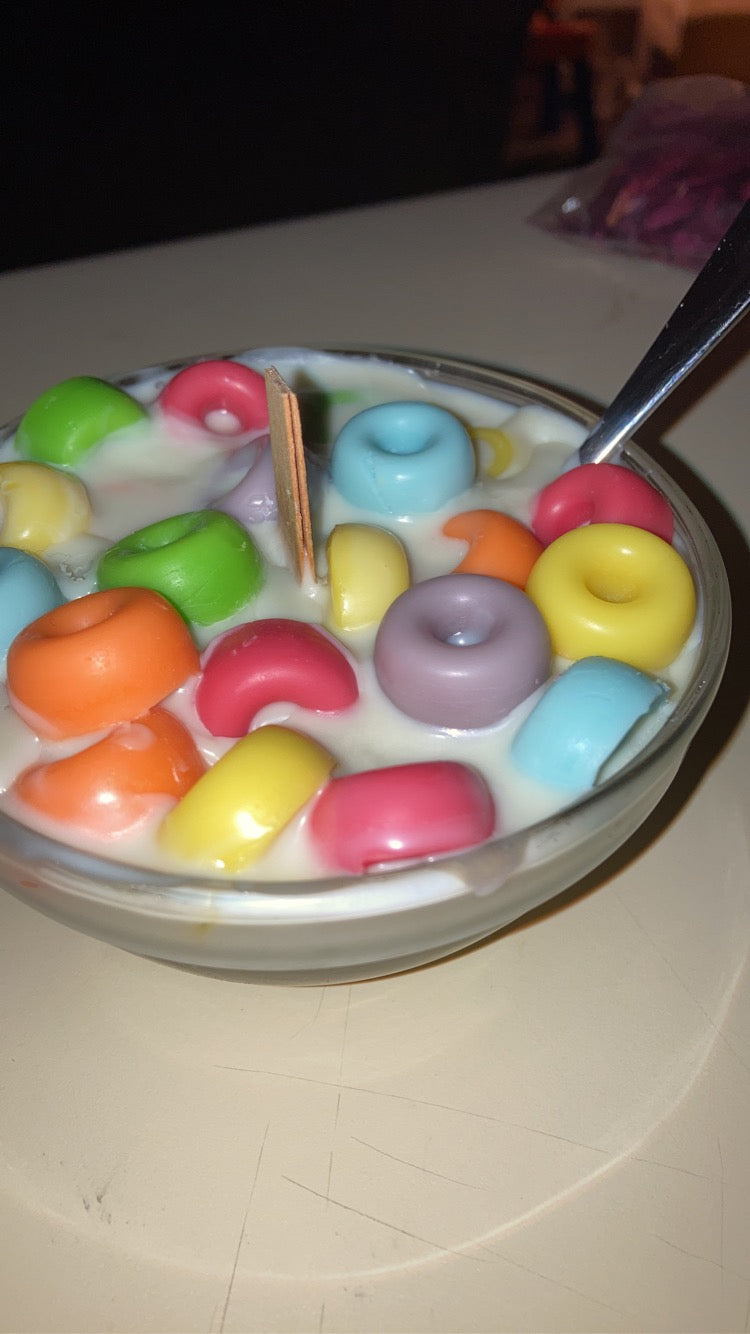 Cereal Bowl Candle