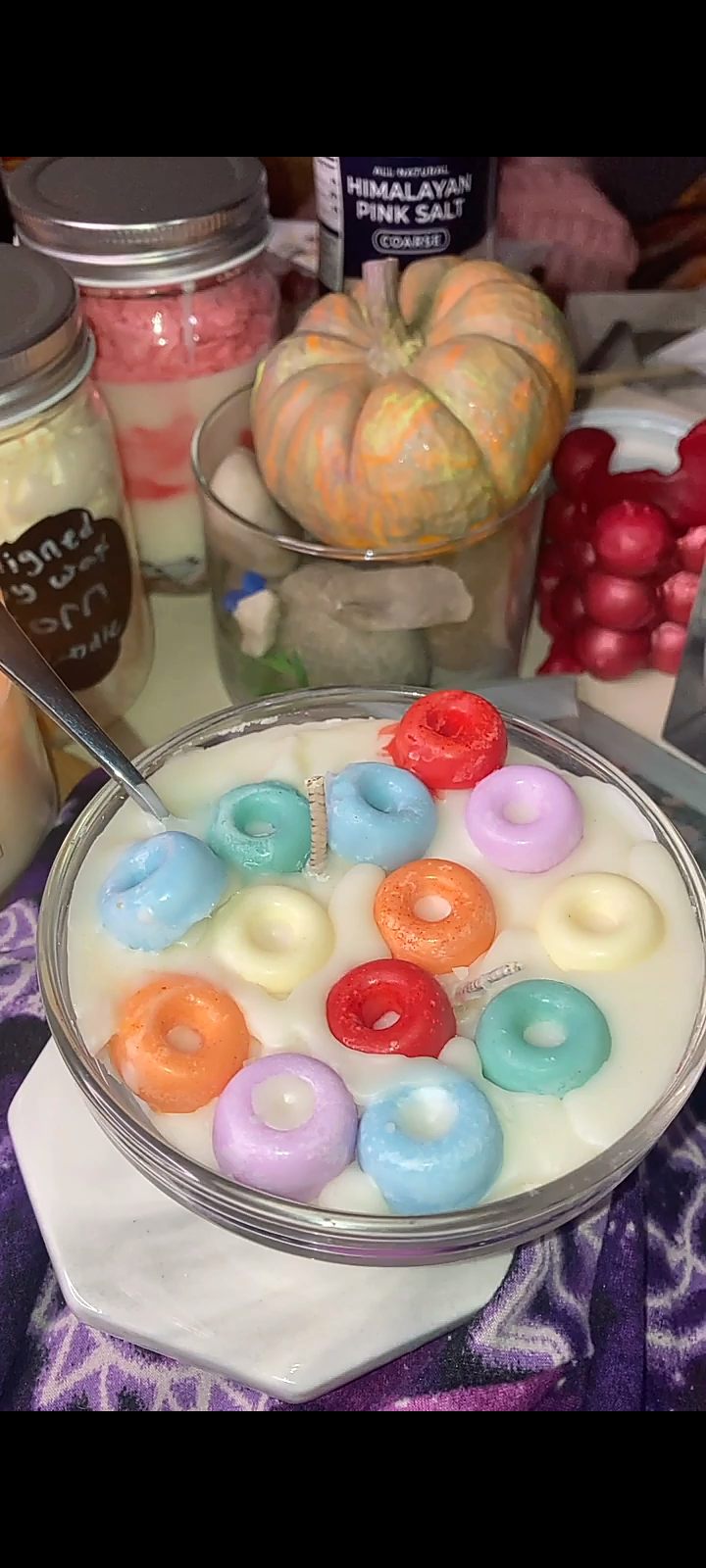 Cereal Bowl Candle